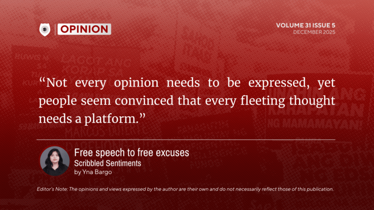 Free speech to free excuses