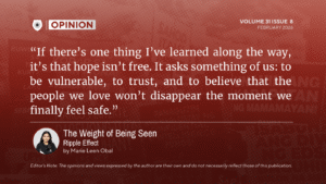 The Weight of Being Seen