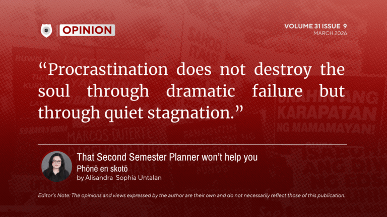 That Second Semester Planner won’t help you