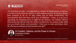 On Creation, Defiance, and the Power to Choose