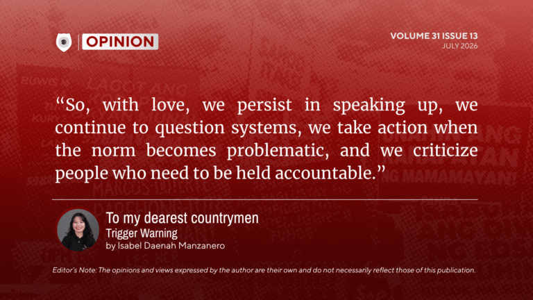 To my dearest countrymen