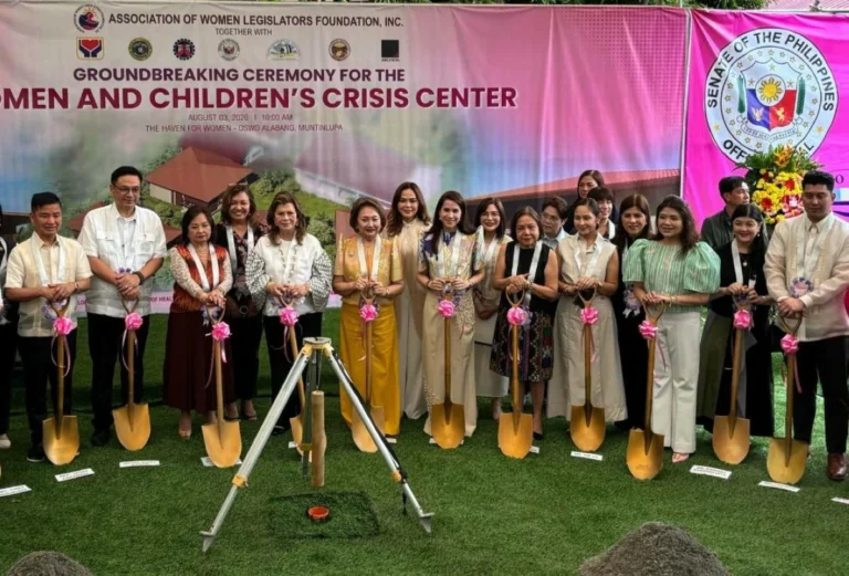 Philippines Launches First Women and Children’s Crisis Center in Alabang