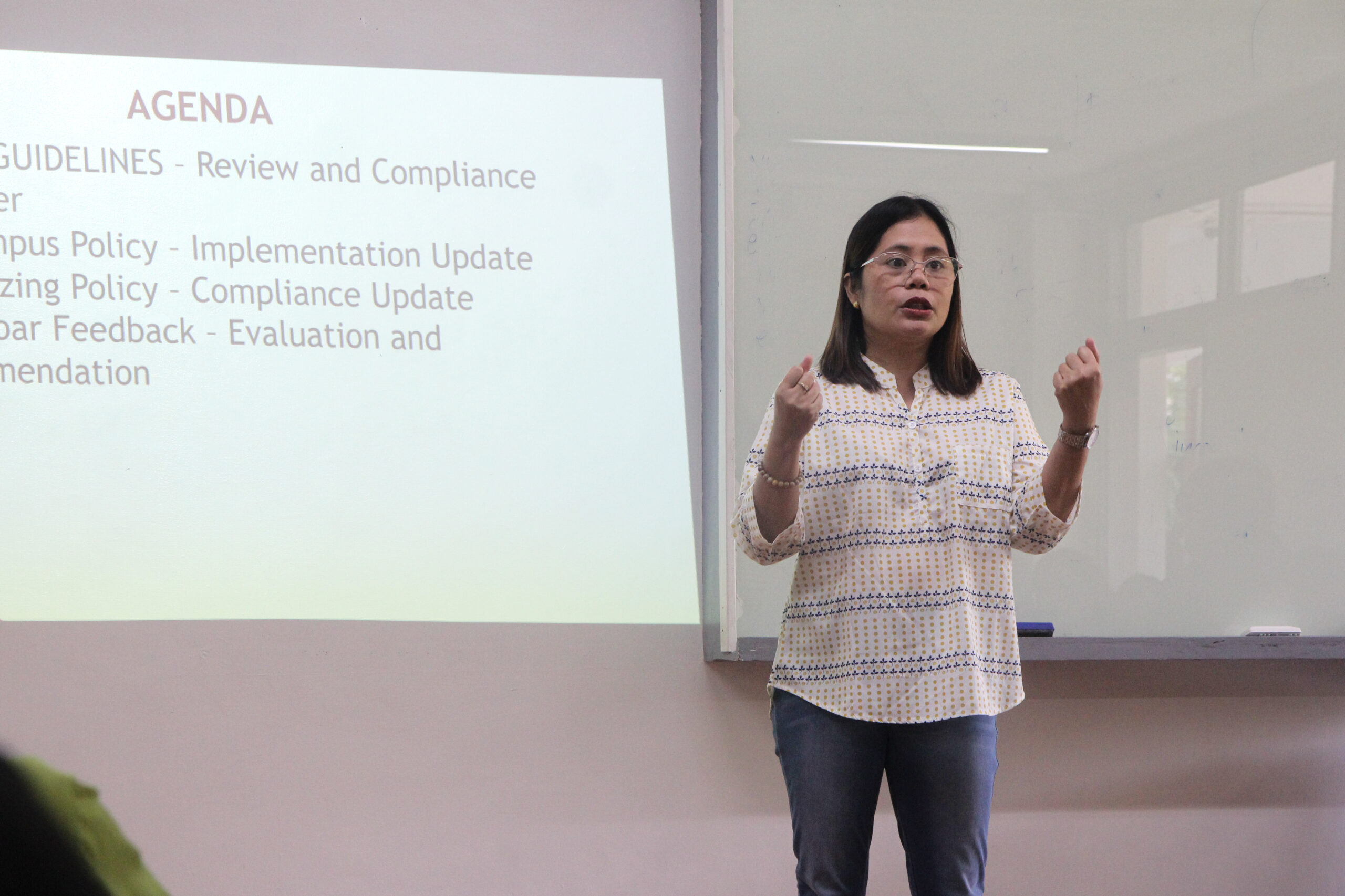 OSA convenes student leaders on organizational branding, guidelines, and other matters