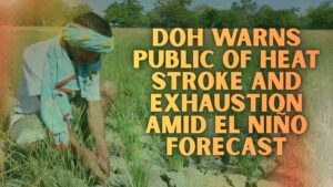 DOH warns public of heat stroke and exhaustion amid El Niño forecast