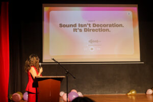 JBMA amplifies advertising through sound