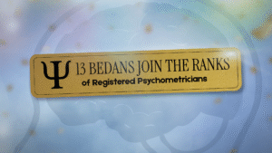 13 Bedans Join the Ranks of Registered Psychometricians